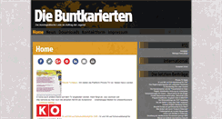 Desktop Screenshot of buntkariert.net